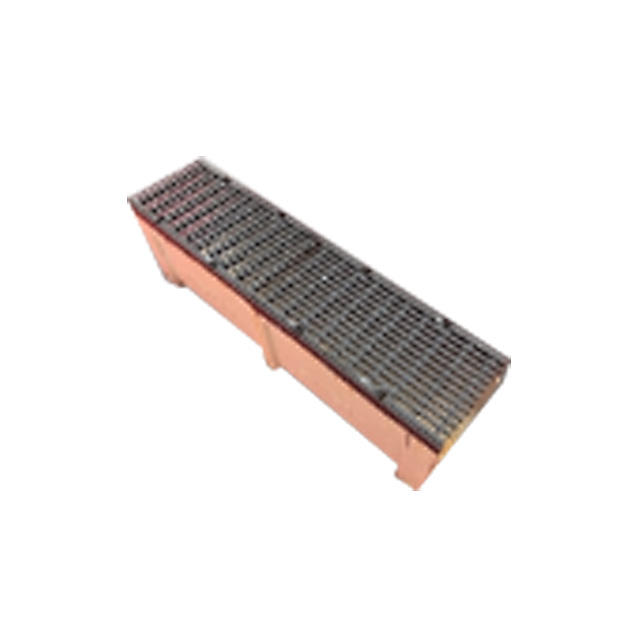 Polymer Concrete Channel With Casting Grating