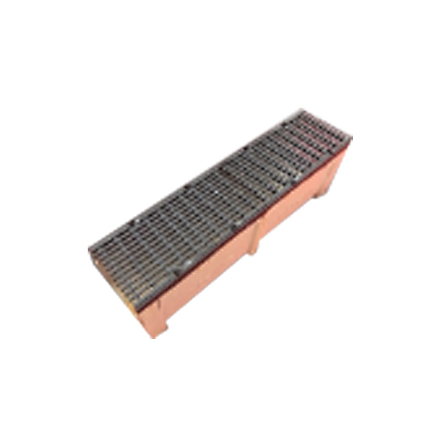 Polymer Concrete Channel With Casting Grating