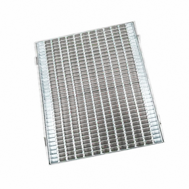 Press Welded Grating With Frame