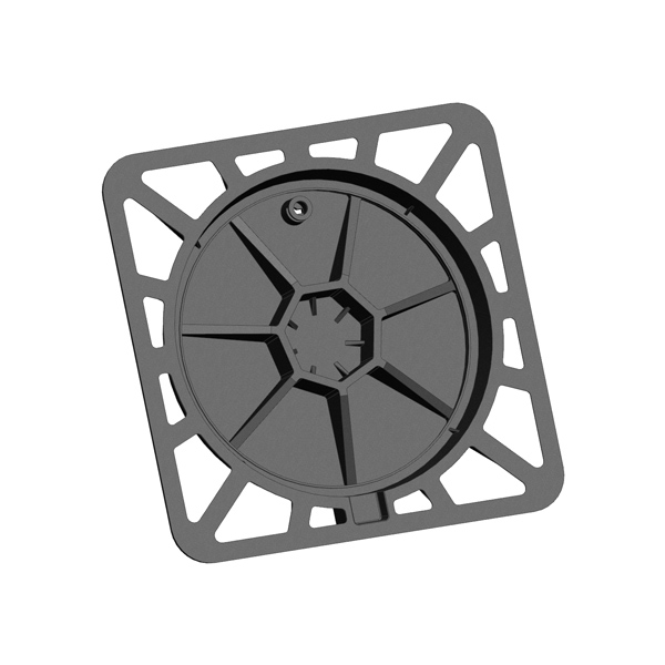Manhole Covers Round With Hinge D400