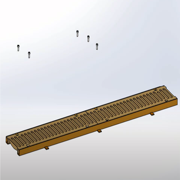Continuous grating